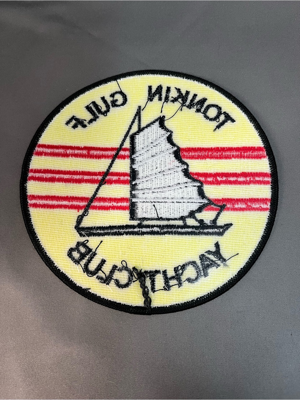 Tonkin Gulf Yacht Club US Navy Vietnam War Patch - Picture 3 of 3